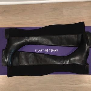 BRAND NEW Stuart Weitzman Leather 5050 Boots